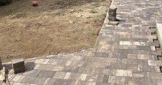Профессиональная укладка тротуарной плитки на клей в Сибае в октябре