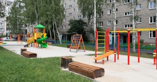 Благоустройство детской площадки во дворе от 1952 руб. в Сибае